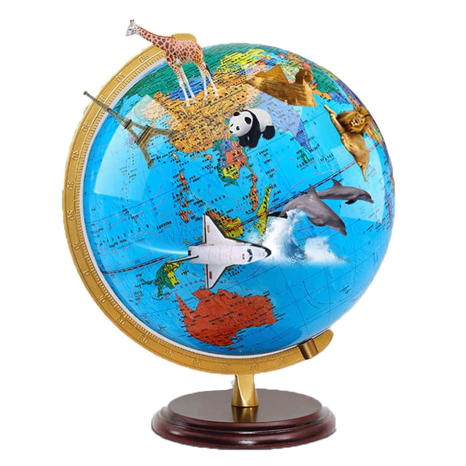 貴石地球儀 Amazon.co.jp: 宝石地球儀11cm P11・3WGPKY 真珠貝3脚金弓